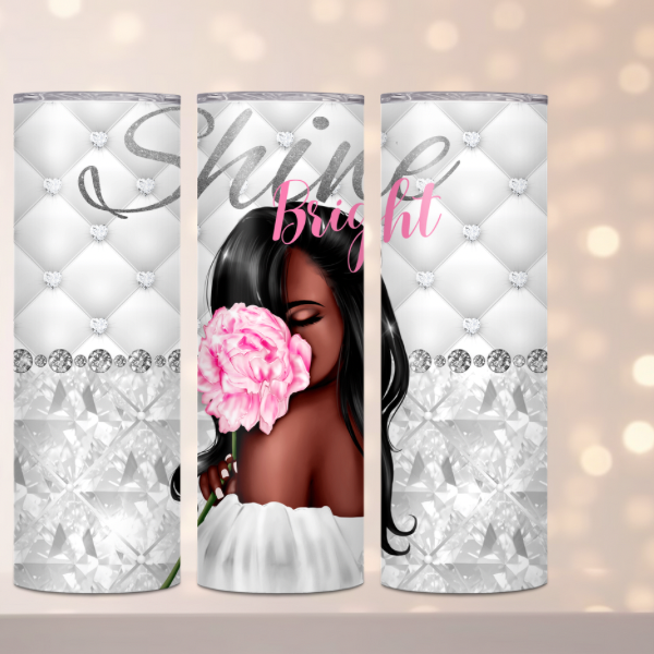 Shine Bright - 20oz Double Walled Steel Tumbler