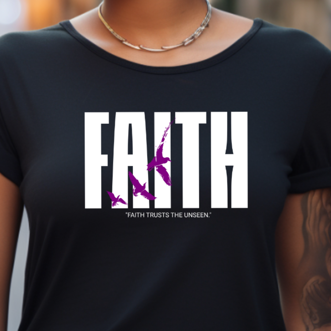 "Faith" Faith-Inspired Short Sleeve T-Shirt