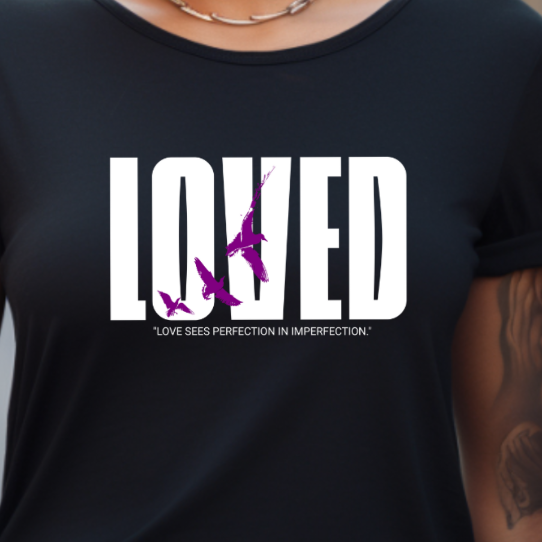 "Loved" Faith-Inspired Short Sleeve T-Shirt