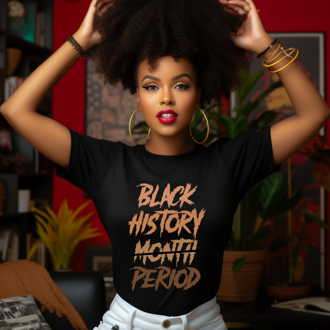 Blank History Period - Faith-Inspired Short Sleeve T-Shirt