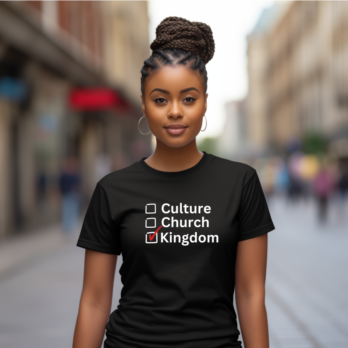 "Culture, Church, Kingdom" Faith-Inspired Short Sleeve Unisex t-shirt