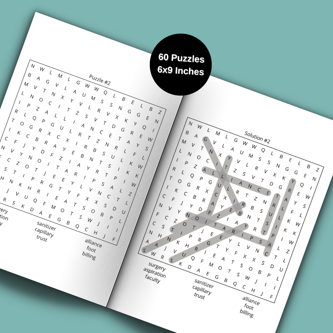 Black Nurses Word Search Puzzle Book: 60 Engaging Word Searches to Celebrate Black Nurses, Boost Motivation, and Inspire Confidence in Healthcare