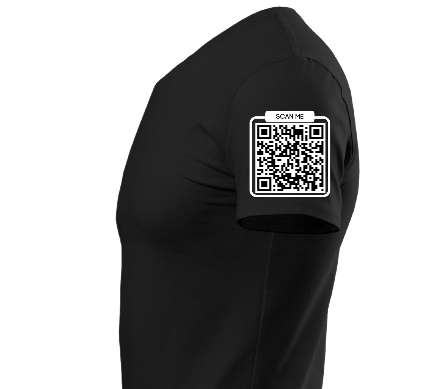 Faith-Based QR Code T-Shirt "you are enough"