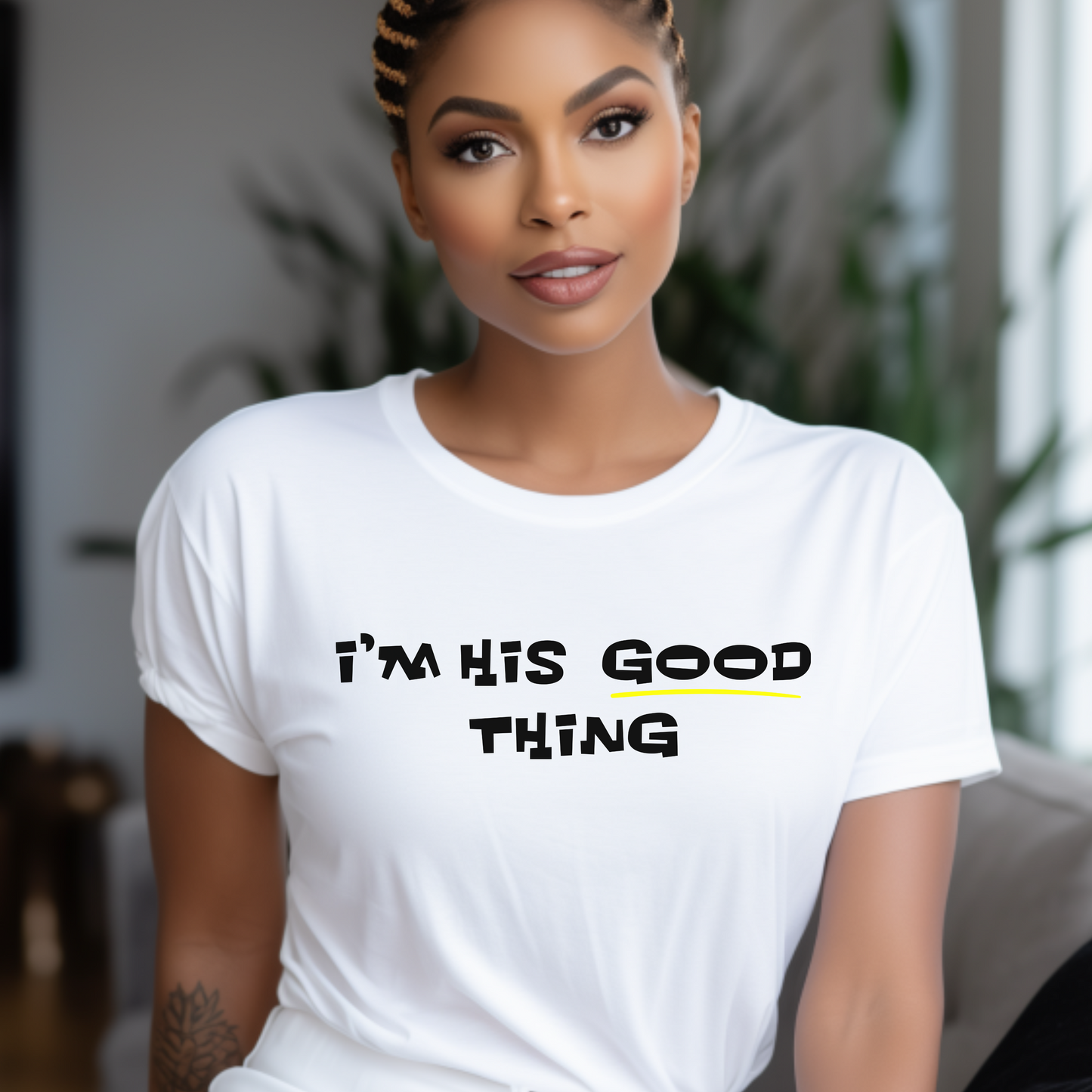 "He who finds a wife" Faith-Inspired Short Sleeve Couple's T-shirt