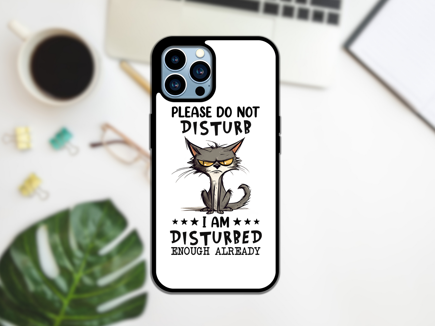 Please Do Not Disturb: Stylish & Durable iPhone Case