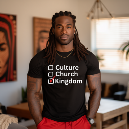 Culture, Church, Kingdom Unisex t-shirt