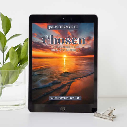 "Chosen" 30 Day Devotional Journal & Prayer Cards