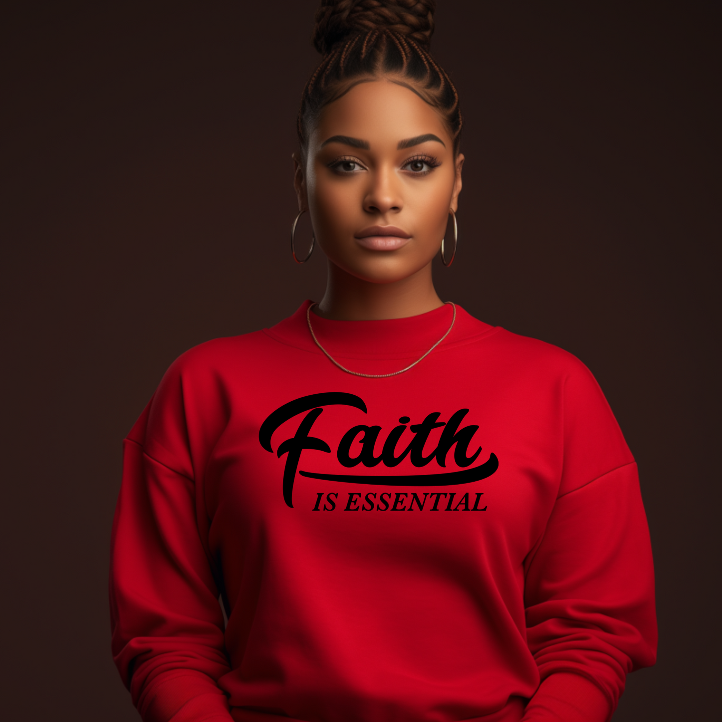 Faith Is Essential Sweatshirt