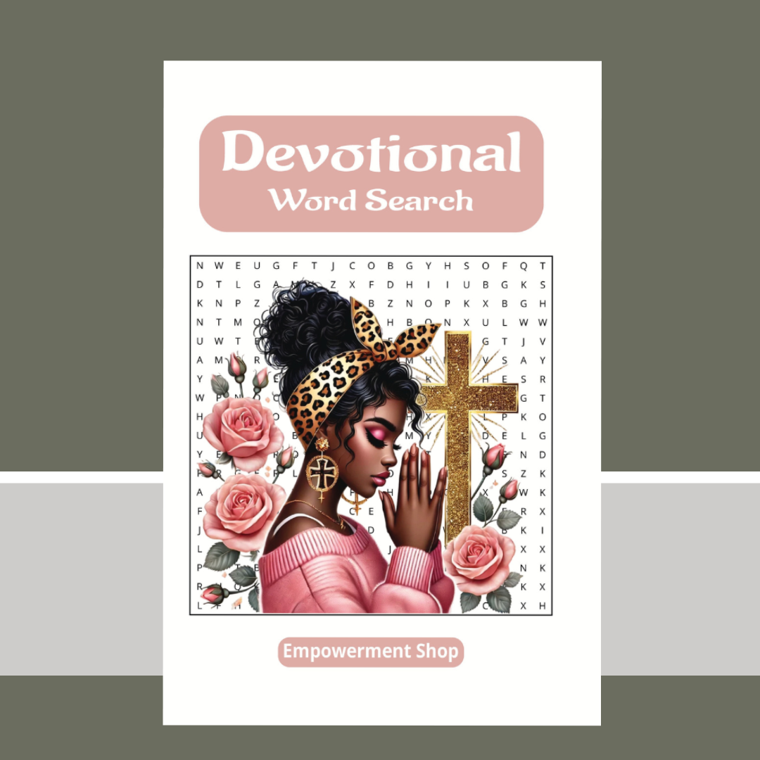 Devotional Word Search Puzzle Book| Puzzles to Inspire, Encourage, and Strengthen Your Spirit