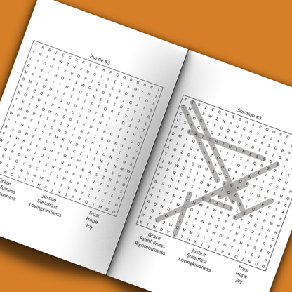 Bible Word Search Puzzle Book for Adults | Puzzles from Psalms, John, and Romans: Encouraging Word Searches Inspired by Scripture