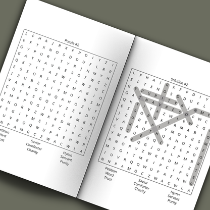 Devotional Word Search Puzzle Book| Puzzles to Inspire, Encourage, and Strengthen Your Spirit