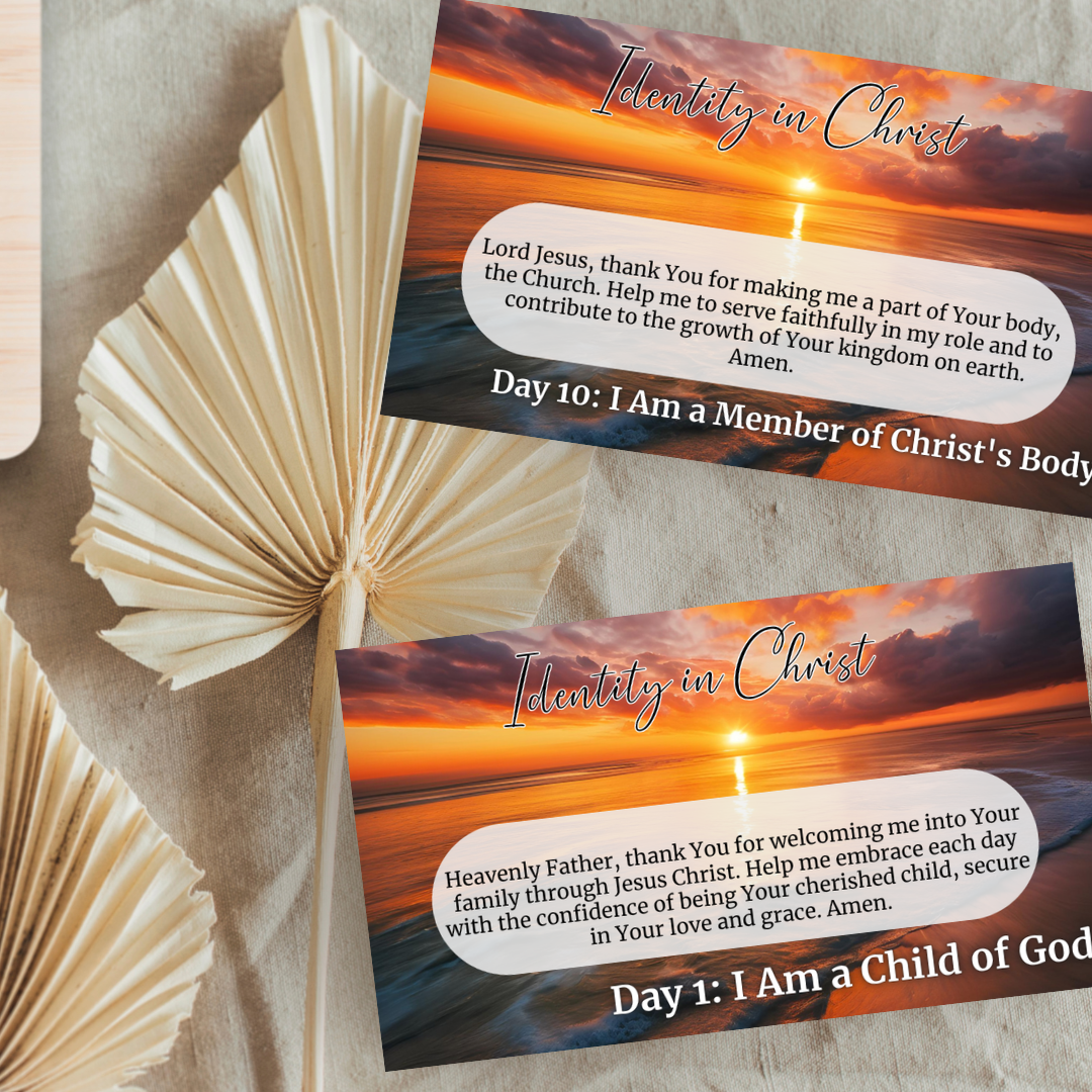 "Chosen" 30 Day Devotional Journal & Prayer Cards