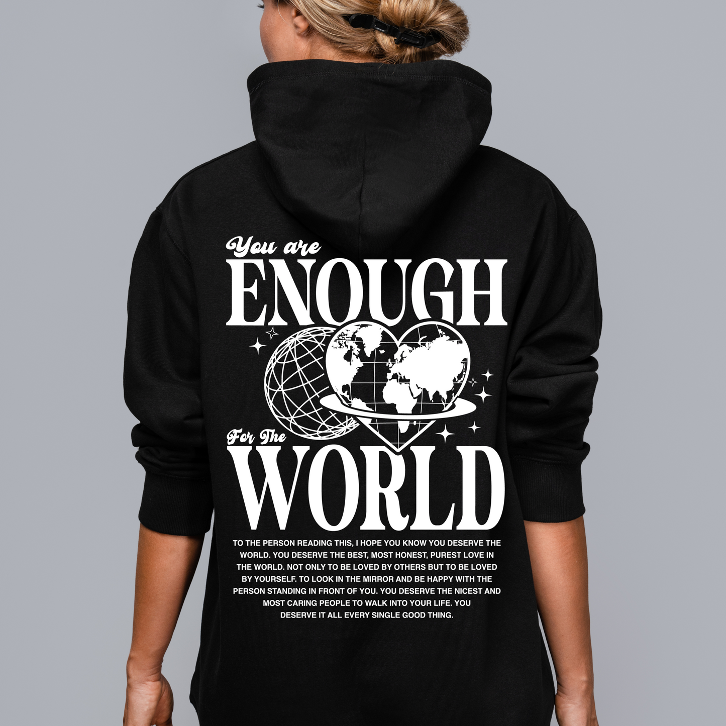 You Are Enough Hoodie